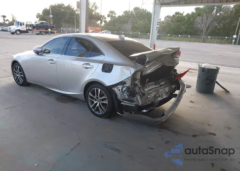 2019 Lexus Is 300 z USA, uszkodzony, nr VIN JTHBA1D24K5090250